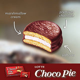 Lotte Choco Pie Premium Quality - Korean Snack (12 Pack)